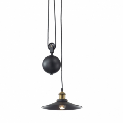 Подвесной светильник Ideal Lux Up And Down SP1 для кафе и ресторанов площадью до 3.3 кв.м.,  в стиле лофт
