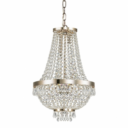 Подвесная люстра Ideal Lux Caesar SP6 Oro для гостиной площадью до 13.3 кв.м.,  в классическом стиле