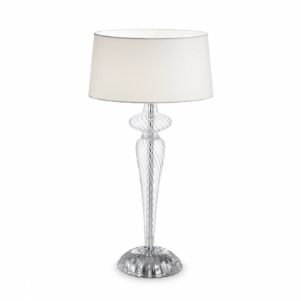Настольная лампа Ideal Lux Forcola TL1 Bianco для гостиной площадью до 3.3 кв.м.,  в классическом стиле