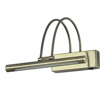 Подсветка для картин Ideal Lux Bow AP36 Brunito для гостиной площадью до 1.3 кв.м.,  в современном стиле