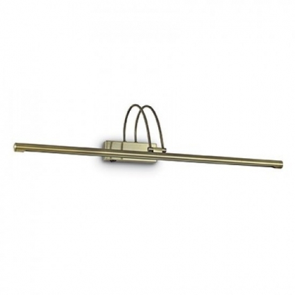 Подсветка для картин Ideal Lux Bow AP114 Ottone Satinato для экспозиции площадью до 4 кв.м.,  в современном стиле