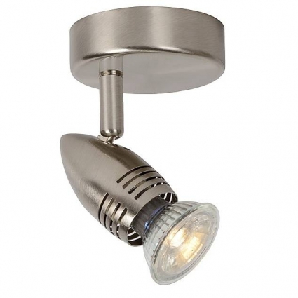 Спот Lucide Caro Led 13955/05/12 для экспозиции площадью до 2.5 кв.м., цвет хром,  в современном стиле
