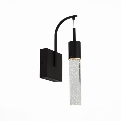 Бра ST Luce Fase SL215.401.01 для спальни площадью до 1 кв.м., цвет черный,  в современном стиле
