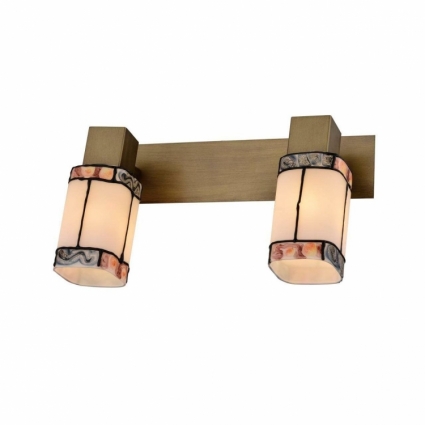 Спот Toplight Sylvia TL3770Y-02AB для спальни площадью до 4.4 кв.м., цвет белый,  в стиле ретро
