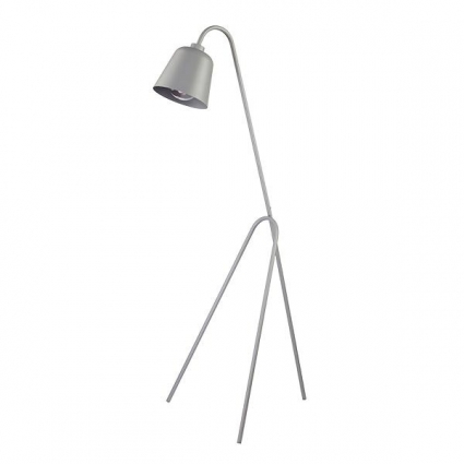 Торшер TK Lighting 2981 Lami Grey 1 для гостиной площадью до 3.3 кв.м., цвет серый,  в современном стиле