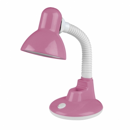 Настольная лампа (UL-00001809) Uniel Школьная серия TLI-227 Pink E27 для детской площадью до 3.3 кв.м.,  в современном стиле