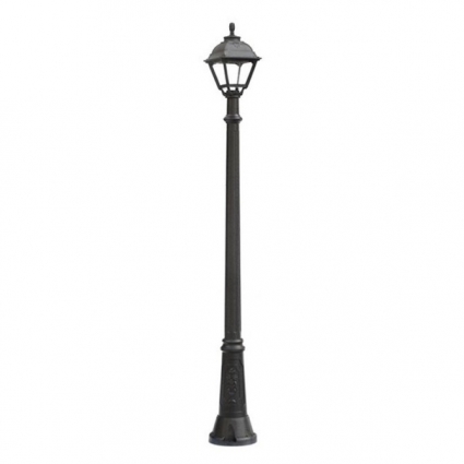 Уличный фонарь Fumagalli Gigi/Cefa U23.156.000.AXE27 на площадь до 30 кв.м., цвет черный,  в классическом стиле