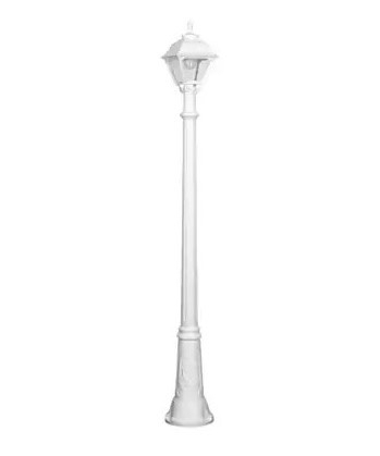 Уличный фонарь Fumagalli Gigi/Cefa U23.156.000.WXE27 на площадь до 30 кв.м., цвет белый,  в классическом стиле