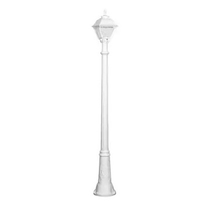 Уличный фонарь Fumagalli Gigi/Cefa U23.156.000.WYE27 на площадь до 30 кв.м., цвет белый,  в классическом стиле
