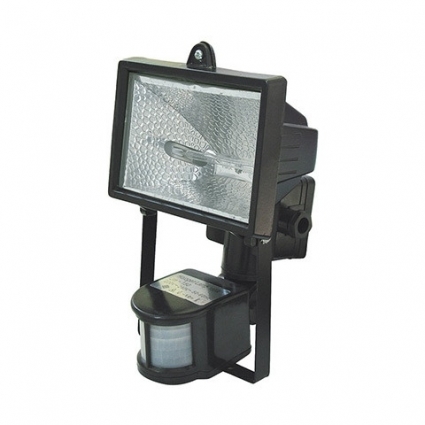 Прожектор галогенный Horoz 500W черный 065-002-0500 (HL105) на площадь до 27.8 кв.м., цвет черный,  в современном стиле