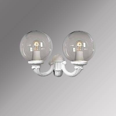 Уличный настенный светильник Fumagalli Mirra/G300 G30.142.000.WXE27 на площадь до 6.7 кв.м., цвет белый,  в стиле ретро