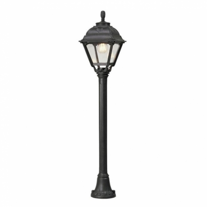Уличный светильник Fumagalli Mizar.R/Cefa U23.151.000.AXE27 на площадь до 30 кв.м., цвет черный,  в классическом стиле