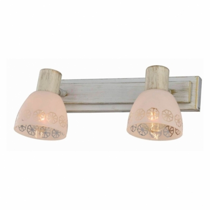 Спот Toplight Shona TL3740Y-02WG для кухни площадью до 4.4 кв.м., цвет белый,  в стиле прованс
