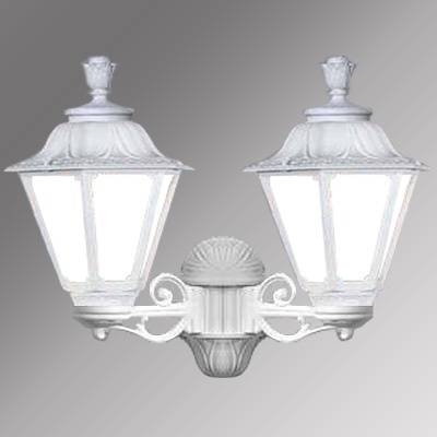 Уличный настенный светильник Fumagalli Porpora/Rut E26.141.000.WYE27 на площадь до 6.7 кв.м., цвет белый,  в стиле модерн
