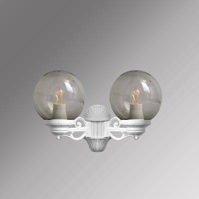 Уличный настенный светильник Fumagalli Porpora/G250 G25.141.000.WZE27 на площадь до 6.7 кв.м., цвет белый,  в стиле ретро