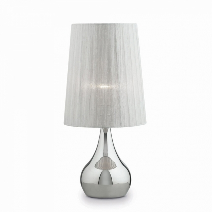 Настольная лампа Ideal Lux Argento ETERNITY TL1 BIG для гостиной площадью до 3.3 кв.м.,  в стиле арт-деко