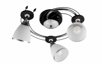 Спот Toplight Sara TL2730X-03BC для кухни площадью до 6.7 кв.м., цвет белый,  в современном стиле