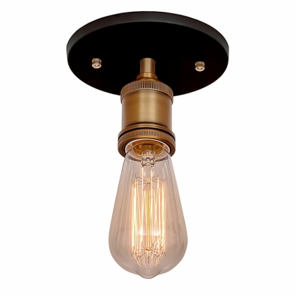 Потолочный светильник Loft IT Loft3103C для прихожей площадью до 3.3 кв.м., цвет черный,  в стиле лофт