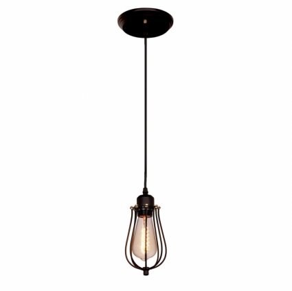 Подвесной светильник Loft IT Loft1124 для прихожей площадью до 3.3 кв.м., цвет черный,  в стиле лофт