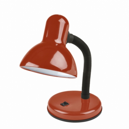 Настольная лампа (UL-00001803) Uniel Universal TLI-225 Red E27 для детской площадью до 3.3 кв.м.,  в современном стиле