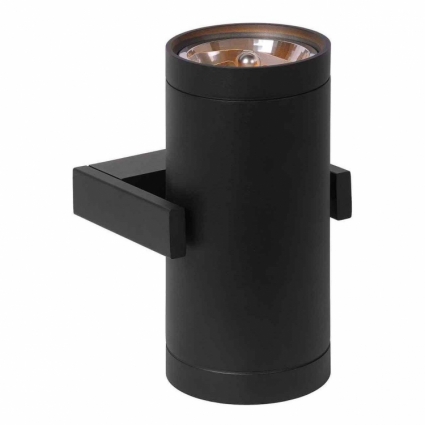 Бра Lucide Dome 23231/22/30 для офиса площадью до 5.6 кв.м., цвет черный,  в современном стиле