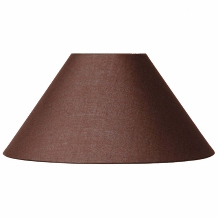 Абажур Lucide Shade 61007/23/43 для гостиной, цвет коричневый,  в классическом стиле