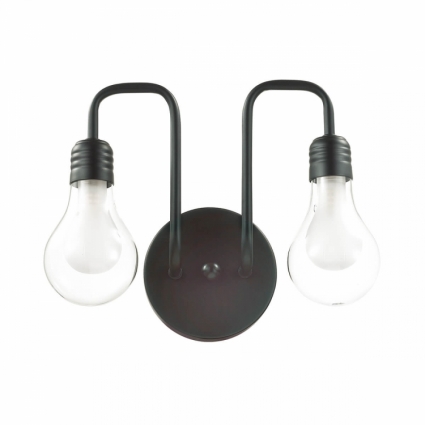 Бра Lumion Nattu 3636/2W для прихожей, цвет черный,  в стиле лофт