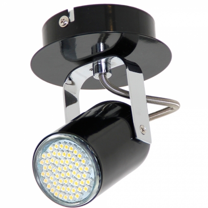 Спот Luminex Nick 6140 для магазина площадью до 3.3 кв.м., цвет черный,  в стиле Хай-тек