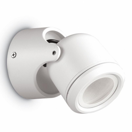 Уличный настенный светильник Ideal Lux Xeno AP1 Bianco на площадь до 3.1 кв.м., цвет белый,  в стиле Хай-тек