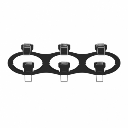 Рамка Lightstar Intero 16 217637 для офиса, цвет черный,  в стиле Хай-тек