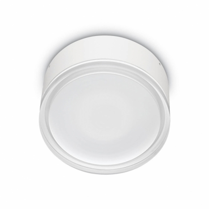 Уличный светильник Ideal Lux Urano PL1 Big Bianco, цвет белый,  в современном стиле
