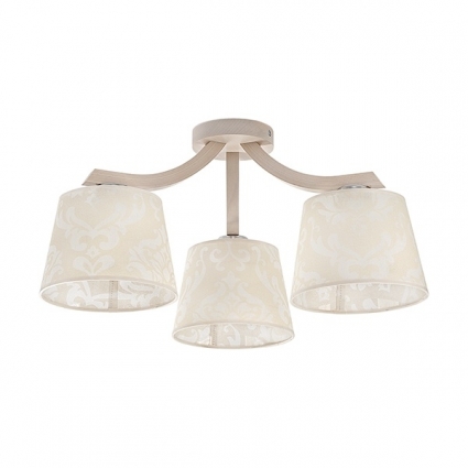 Потолочная люстра TK Lighting 461 Mika 3 для спальни площадью до 10 кв.м.,  в стиле прованс