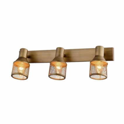 Спот Toplight Silvia TL3750Y-03AB для прихожей площадью до 6.7 кв.м., цвет бронза,  в стиле лофт