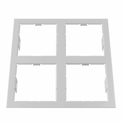 Рамка Lightstar Domino Quadro 214546, цвет белый,  в современном стиле