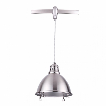 Трековый светильник Odeon Light Breta 3807/1A для кухни, цвет матовый никель,  в стиле лофт