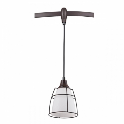 Трековый светильник Odeon Light Lofia 3806/1A для кухни, цвет коричневый,  в стиле кантри