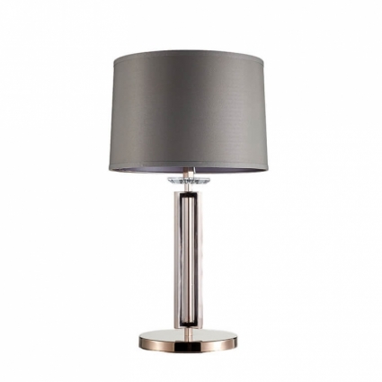 Настольная лампа Newport 4401/T Black Nickel для гостиной, цвет серый,  в стиле модерн
