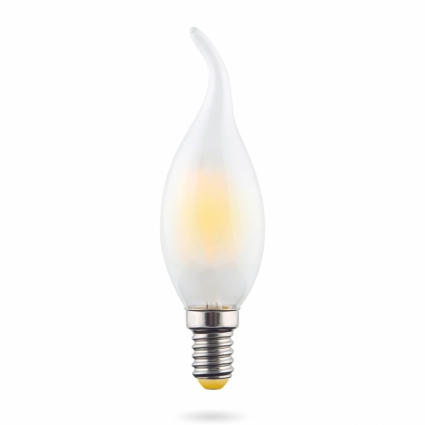 Лампа светодиодная E14 6W 4000К свеча на ветру матовая VG10-CW2E14cold6W-F 7026