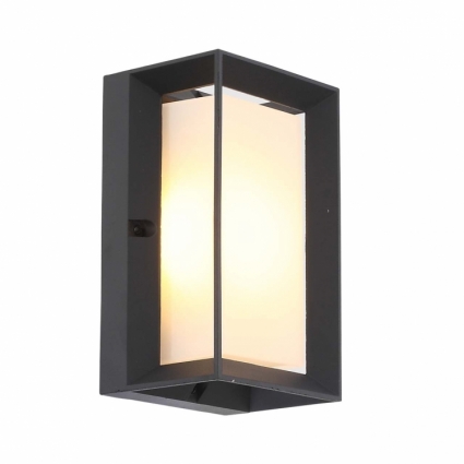 Уличный настенный светодиодный светильник ST Luce Cubista SL077.411.01 на площадь до 2 кв.м., цвет белый,  в современном стиле