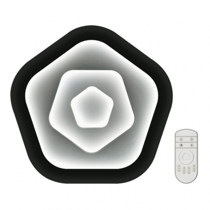 Потолочный светодиодный светильник Fametto Nimfea DLC-N504 62W IRON/WHITE для спальни площадью до 30 кв.м.,  в современном стиле