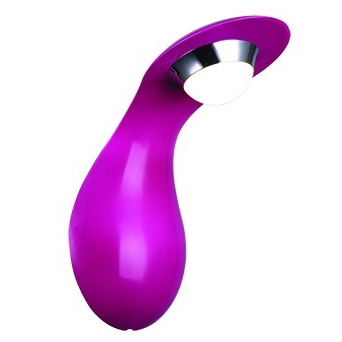 Настенный светильник IDLamp Kitty 411/1A-LEDfuchsia для прихожей, цоколь LED,  в стиле Хай-тек