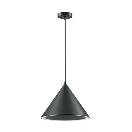 Подвесной светодиодный светильник Lumion Lenny 3724/24L для кухни, цвет черный,  в современном стиле