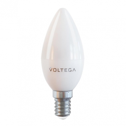 Лампа светодиодная E14 7W 4000К матовая VG2-C37E14cold7W 7049