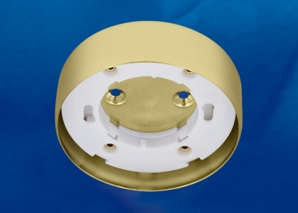 Потолочный светильник (UL-00003738) Uniel GX53/FT Antique Gold для прихожей, цвет золотой,  в современном стиле