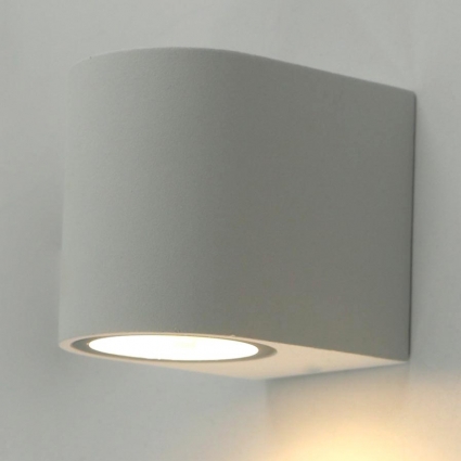 Уличный настенный светильник Arte Lamp A3102AL-1WH, цвет белый,  в современном стиле
