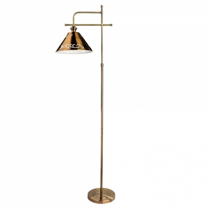 Торшер Arte Lamp Kensington A1511PN-1PB для гостиной площадью до 3.3 кв.м., цвет бронза,  в стиле лофт