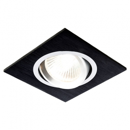 Встраиваемый светильник Ambrella light Classic A601 BK для кухни, цвет черный,  в современном стиле