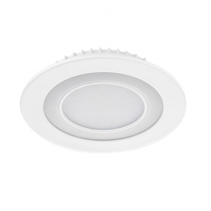 Встраиваемый светодиодный светильник Ambrella light Led Downlight S340/8+4 для кухни, цвет белый,  в современном стиле