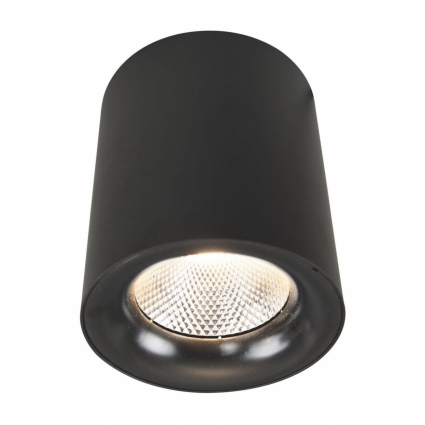 Потолочный светодиодный светильник Arte Lamp Facile A5118PL-1BK для магазина, цвет черный,  в современном стиле