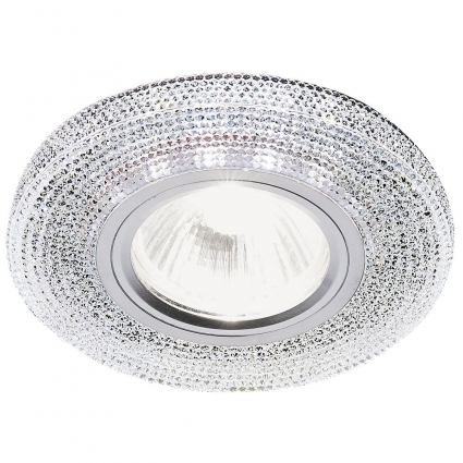 Встраиваемый светодиодный светильник Ambrella light Led S290 CH для гостиной, цвет хром,  в стиле ретро